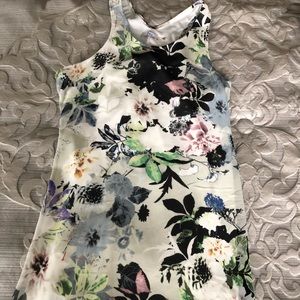 Summer dress, flowered and light weight
